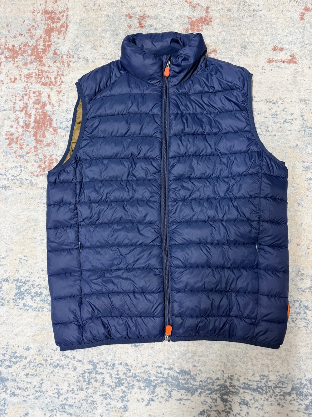 Save The Duck Men's Navy Puffer Vest